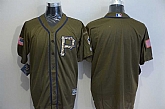 Pittsburgh Pirates Blank Green Salute to Service Stitched Baseball Jersey,baseball caps,new era cap wholesale,wholesale hats